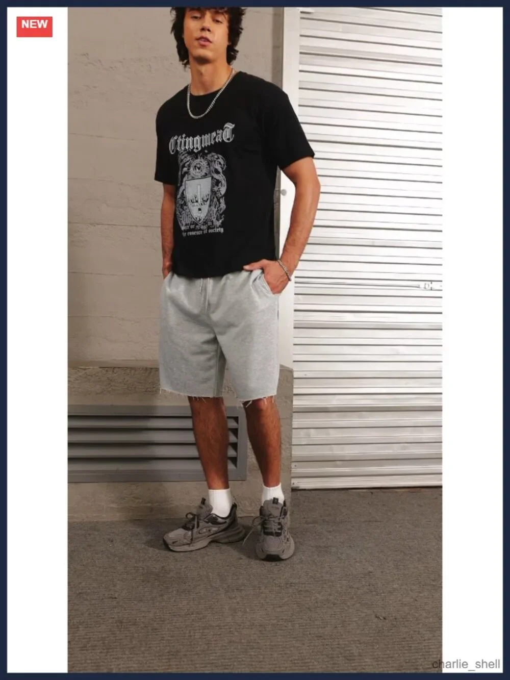 Baggy Sweat Shorts Athletic with Pockets Drawstring Y2K